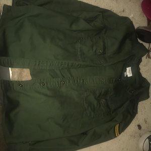 Green like Parka Jacket